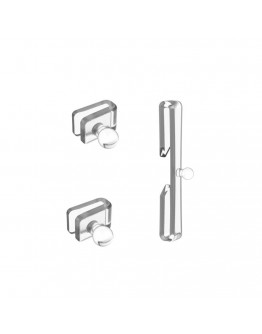 Set piese de schimb Leatt Tear-Off Post Strap Mounting pentru Velocity 4.5 (3buc.)	