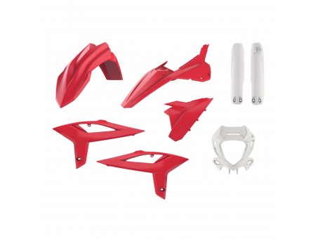 Kit plastice POLISPORT - (FULL KIT) Beta RR 2T/4T '20-22 - Rosu