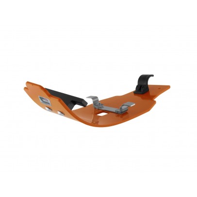 Scut protectie din plastic CROSSPRO  MODEL 'MX DTC' pentru: KTM XC 250/300 SX250 '12-'15, EXC 250/300 '14-16,HUSQVARNA TE 250/300 '14-'15 culoare Portocaliu