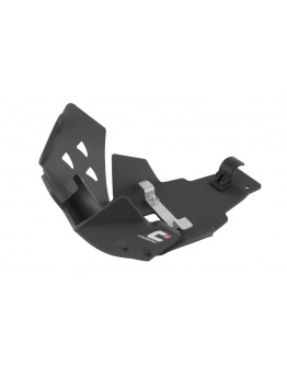 Scut protectie din plastic CROSSPRO Enduro MODEL 'EC DTC' pentru: HUSQVARNA FC 250/350 '14-'15, FE 250/350 '14-'16 , KTM SXF 250/350 '11-'15, EXC-F, XC-F 250/350 '12-16 culoare Negru