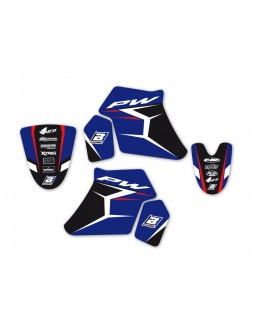 Kit grafic BLACKBIRD YAMAHA PW 50 '90-'22 DREAM 4 culoare Albastru