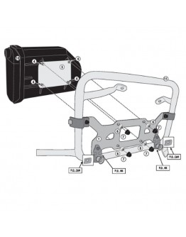 Suport trusa scule KAPPA - KS250 pentru cadru KLO1192MK/CAM HONDA NC 750X '21