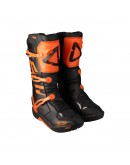 Cizme Offroad Leatt Cross 3.5 - Negru/Portocaliu