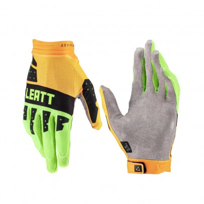 Manusi Offroad Leatt Moto 2.5 X-Flow Citrus - Negru/Portocaliu/Galben fluo