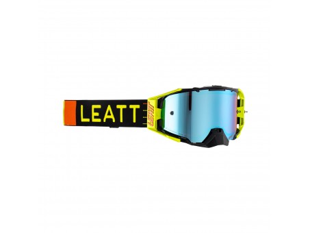 Ochelari Leatt Velocity 6.5 Iriz Citrus Blue UC 26% - Negru/Portocaliu/Galben fluo