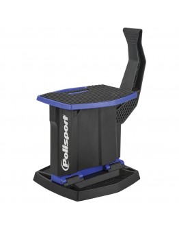 Stander cric moto POLISPORT - greutate maxima 200KG - Albastru