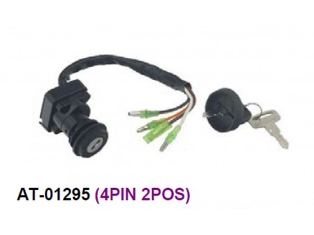 Contact pornire BRONCO (ignition switch) KAWASAKI KLF 110F MOJAVE '88, KLF 220 BAYOU '88-'95 (OEM: 27005-1131)