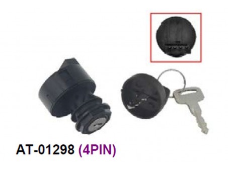 Contact pornire BRONCO (ignition switch) POLARIS XPLORER 250 '96-'98, TRAIL BLAZER 250 '96-'99, MAGMUM/TRAIL BOSS/EXPEDITION 325 '00-'01, SPORTSMAN 400 '01, SCRAMBLER/EXPLORER 400 '00-'01, OUTLAW 450 '08-'10 (OEM: 4012163, 4110264)