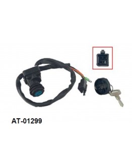 Contact pornire BRONCO (ignition switch) SUZUKI LT-Z 50 '06-'19, LT 80 QUADSPORT '87-'06 (OEM: 37110-40B00/37110-40B01)