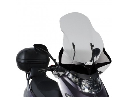 Parbriz moto KAPPA - KYMCO DINK 50-125-200 I (06-16) 67 X 58 CM Transparent - necesar Kit montaj D292KITK