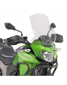 Parbriz moto KAPPA - KAWASAKI Versys X 300 (17-18) 48 x 40 cm Transparent