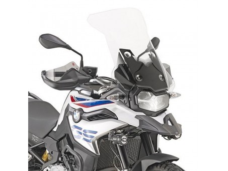 Parbriz moto KAPPA - BMW F 750 GS (18) (necesar Kit montaj D5129KITK), F 850 GS (18) 54,5 x 49 CM Transparent