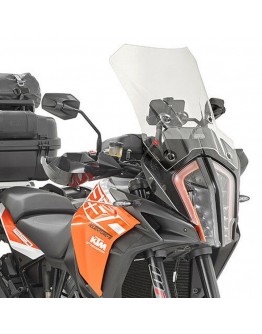 Parbriz moto KAPPA - KTM 1290 SUPER ADVENTURE R / S (17-18) 44 X 41 CM Transparent