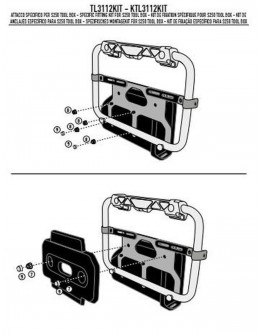 Suport trusa scule KAPPA - KS250 pentru cadru KL3105 si KL3112