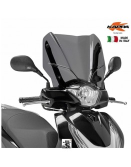 Parbriz moto KAPPA - HONDA SH 125i-150i ABS (12-16) 36,5 X 45 CM Fumuriu