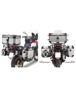 Suport pentru genti laterale KAPPA MONOKEY CAM SIDE HONDA CRF 1000L Africa Twin (16-17) - compatibil cu KFR K'FORCE ALU