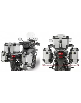 Suport pentru genti laterale KAPPA MONOKEY CAM SIDE SUZUKI DL 650 V-Strom (17-23) - compatibil cu KFR K'FORCE ALU