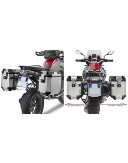 Suport pentru genti laterale KAPPA MONOKEY CAM SIDE BMW R 1200 GS (13-18), R 1250 GS (19), R 1250 GS Adventure (19) - compatibil cu KFR K'FORCE ALU