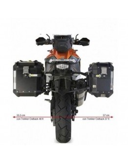 Suport pentru genti laterale KAPPA MONOKEY CAM SIDE KTM 1190 Adventure / R (13-16), 1050 Adventure / 1290 Super Adventure (15-16), 1090 Adventure / 1290 Super Adventure R / S (17-19), T (17) - compatibil cu KFR K'FORCE ALU