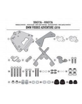 Suport pentru topcase KAPPA - BMW F 850GS Adventure (19) aluminiu MONOKEY