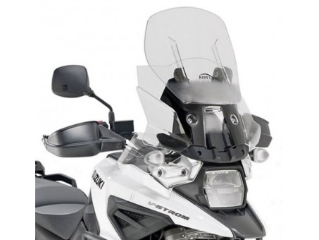 Parbriz moto KAPPA - SUZUKI V-Strom 1050 (20) Airflow reglabil Transparent