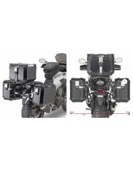 Suport pentru genti laterale KAPPA MONOKEY CAM SIDE HONDA CB 500 X (19-20) - compatibil cu KFR K'FORCE ALU