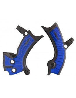 Set Protecții Cadru Racetech (RTech) Bi-Material pentru Yamaha YZF 250/ YZ-FX 250/YZF 450/YZ-FX 450/WRF 250/WRF 450 - Albastru/Negru