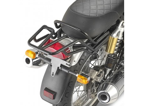 Suport pentru topcase KAPPA - ROYAL ENFIELD INTERCEPTOR 650 '19-'22 Negru (placa nu este inclusa)