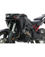 Crashbar aluminiu complet CROSSPRO pentru HONDA CRF 1100L AFRICA TWIN '20-'22 culoare Negru