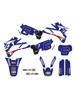 Kit grafic BLACKBIRD YAMAHA YZ 125/250 '96-'01 REPLICA TEAM YAMAHA 1998