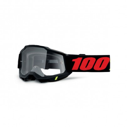 Ochelari Off Road 100% Accuri 2 Morphuis - Negru/Rosu