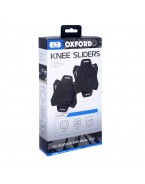 Set Slidere Oxford ROK Oval pentru Combinezon din Piele - Negru