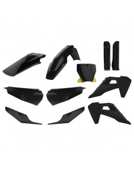 Kit plastice POLISPORT - (FULL KIT) Husqvarna TC/FC TPI '19-22  - Negru