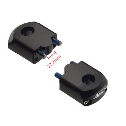 Inaltator Ghidon ACCEL jos 22.2MM, sus 22.2MM, Inaltime 35MM - Negru