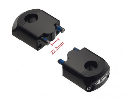 Inaltator Ghidon ACCEL jos 22.2MM, sus 22.2MM, Inaltime 35MM - Negru