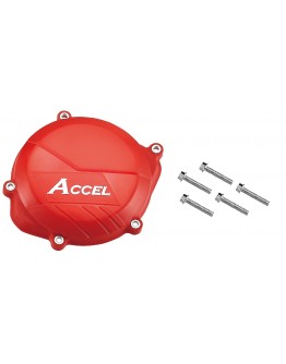 Protectie ambreiaj plastic ACCEL HONDA CRF450R '09-'17 culoare rosu