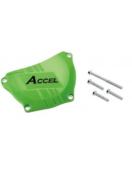 Protectie ambreiaj plastic ACCEL KAWASAKI KXF250 '09-'17 culoare verde