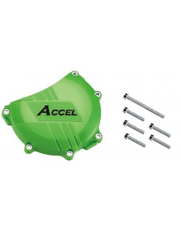 Protectie ambreiaj plastic ACCEL KAWASAKI KXF450 '06-'15 culoare verde