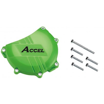 Protectie ambreiaj plastic ACCEL KAWASAKI KXF450 '06-'15 culoare verde