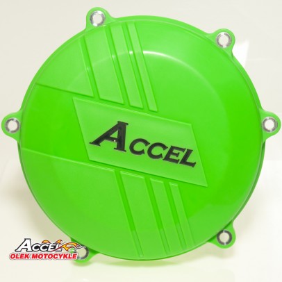 Protectie ambreiaj plastic ACCEL KAWASAKI KXF450 '16-'17 culoare verde