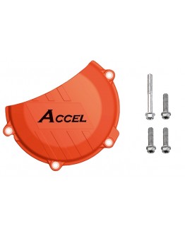 Protectie ambreiaj plastic ACCEL KTM SXF450 '16-, culoare portocaliu