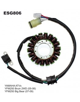 Stator alternator ELECTROSPORT - YAMAHA YFM 250 BIG BEAR (07-09), BRUIN (05-06)