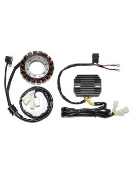 Stator alternator ELECTROSPORT - cu regulator YAMAHA YXR 450 RHINO (05-10), YXR 660 RHINO (04-07) HIGH POWER (ESG433/ESR449)