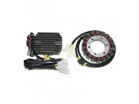 Stator alternator ELECTROSPORT - cu regulator KAWASAKI KVF 650 (06-11), KVF 750 BRUTE FORCE (05-07) HIGH POWER KIT (400W)