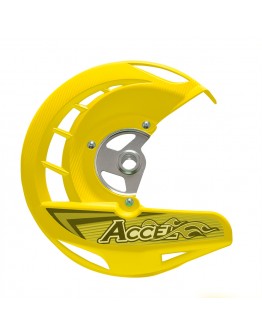 Protectie disc fata ACCEL SUZUKI RMZ 250 '07-'16, RMZ450 '05-'16 culoare galben (FDG-04YL)