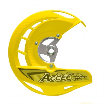 Protectie disc fata ACCEL SUZUKI RMZ 250 '07-'16, RMZ450 '05-'16 culoare galben (FDG-04YL)