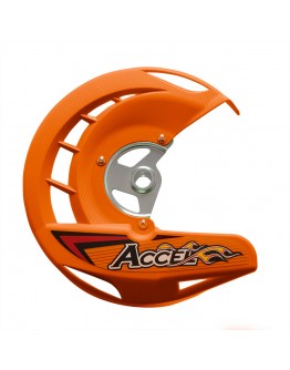 Protectie disc fata ACCEL KTM SX/SXF '03-'14, EXC, EXCF '03-'15 culoare portocaliu (FDG-05OR)