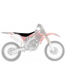 Husă șa BLACKBIRD HONDA CRF 250R '04-'09, CRF 250X '04-'21, CRF 450X '04-'16 ZEBRA culoare Negru Rosu