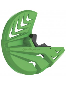 Protectie disc frana POLISPORT - KAWASAKI KX 250F '13-'20; KX 450F '15-'1 Verde