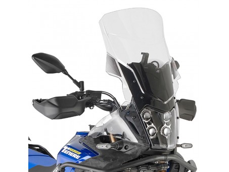 Parbriz moto KAPPA - YAMAHA TENERE 700 WORLD RAID '22, 52 X 43 CM (H x W) Transparent